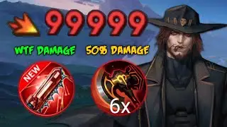 CLINT NEW SEASON BEST BUILD FOR ONE HIT TRUE DAMAGE IS HERE!! (DAMAGE HACK) CLINT BEST BUILD 2023!!
