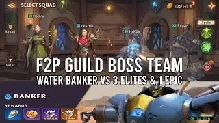 How to Reach Level 20 Water Guild Boss (Using F2P Team) - Awaken Chaos Era Guide