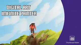 Drawing a hiker boy (Timelapse)  Infinite Painter