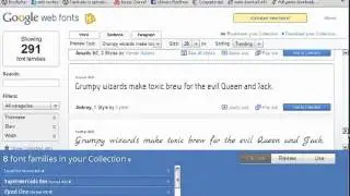 Download Google Web fonts