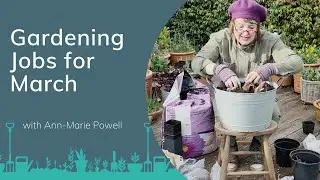 How to Plant Bulbs & Tubers for a Summer of Colour | Gardening Jobs for March with Ann-Marie Powell