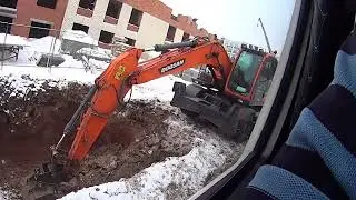 Грузим, разгружаем самосвальный движ на стройке!