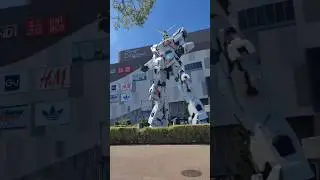 Big Gundam in Driver City Tokyo. #tokyo #gundam