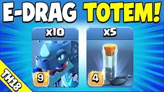 E-Drags + Totem Spells are UNSTOPPABLE! Best TH18 Attack Strategy (Clash of Clans)