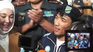 🇰🇿🫡 Армия спортшысы Қырғызбаевқа мерзімінен бұрын #«капитан» әскери атағы берілді
