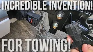 MUST SEE THIS Completely Wireless Bluetooth Trailer Brake Controller! CURT Echo!