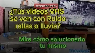 POR FIN PODRAS VOLVER A MIRAR TUS VIDEOS GUARDADOS EN CINTAS VHS USANDO ESTE METODO #vhs #vhstapes