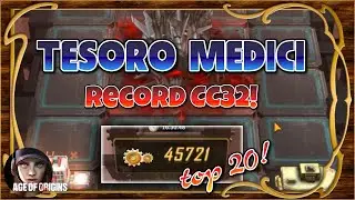 Record absoluto en Tesoro Medici! 45k puntos con CC32! - Age of Origins ES