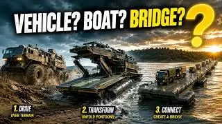 This Giant Machine Is a Truck, Boat, and Bridge… But How?