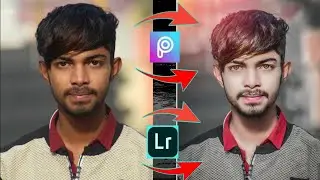 Lightroom Editing Background Change 🔥|| Lightroom And PicsArt se Photo Edit Kaise Kare || DM Editor