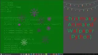 HOW TO: Make Animated Wallpaper (using Python)