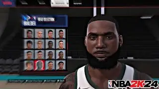 *BEST* LeBron James Face Creation NBA2K24! HOW TO MAKE LEBRON JAMES FACESCAN NEXT GEN + CURRENT GEN!