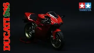Сборка модели "Ducati 916", 1:12 (TAMIYA)