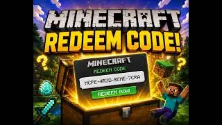 Get Free Minecraft Redeem code for Java and bedrock 100% LEGIT 4INV=MCFA PERM