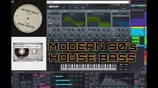 how to 90s house BASS in SERUM
