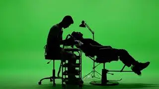 Tattoo Artist Green Screen | Tattoo Making Chroma Key VFX Free