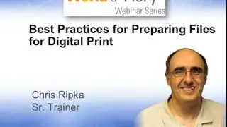 World of Fiery Webinar Series: Preparing Files for Digital Print