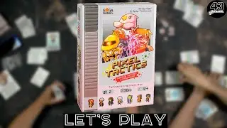 Настольная игра Пиксель Тактикс (Pixel Tactics). Играем вдвоём.