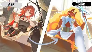 I tried drawing like ASK | Artist Study