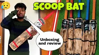 AK 47 Hard tennis bat 😩| unboxing hard tennis bat| scoop bat| kashmir willow