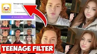 How To Get Teenage Filter On TikTok | Teenage Filter Not Showing