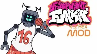 VSHex - Glitcher FNF. Friday Night Funkin vs Hex Game Mod.