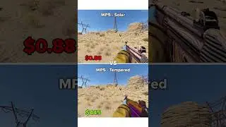 MOST Expensive VS. LEAST Expensive MP5 Skin In Rust