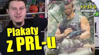 Plakaty z PRL-u - Rambo, Predator, Arnold Schwarzenegger, Terminator, Sylvester Stallone