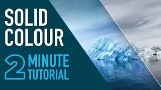 Create a Solid Colour Effect in Photoshop 