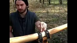 Диджериду стойка своими руками (hand made didgeridoo stand)