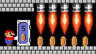 JS Level: Mario vs. Coin Doors, but Something is Wrong?