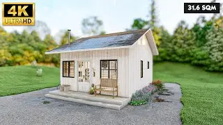Tiny House Design - 5.85M x 5.4M - One Bedroom House