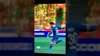 Leo Messi strzela decydującego gola w meczu FIFA #shorts #fifa