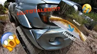 I CRASHED MY TRUCK OFF-ROADING