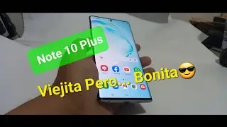 Note 10 plus en 2023, viejito pero bonito!