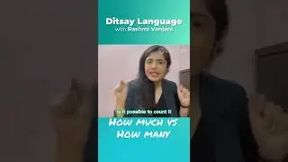Learning the difference between How much and How many | Ditsay