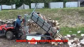 Čtyřkolka dřevo