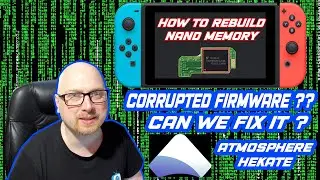 Rebuilding firmware emmc memory Nintendo Switch.