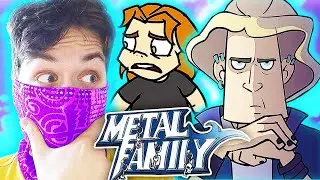 БАТЯ ФРИК В METAL FAMILY - 1 СЕРИЯ 1 СЕЗОН РЕАКЦИЯ