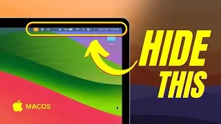 Hide Menu Bar on Mac