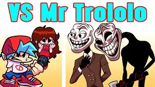 Friday Night Funkin' VS Mr.Trololo Friday Night Incident FULL WEEK (FNF Mod/FNF Bot)