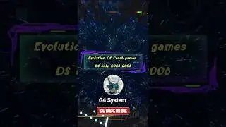 Evolution of crash games all NDS only 2006-2008 #shorts