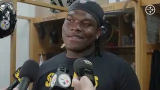 Steelers Rookie OT Broderick Jones Discusses Getting Better At OTAs