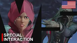 【KOF XV】NAJD vs KUKRI ► Story Special Interaction English Mod