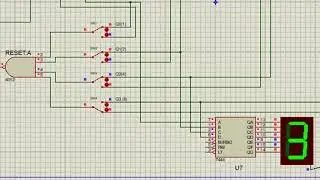 Synchronous 4-bit, Mod16 counter with programmable reset - D-type flip flops