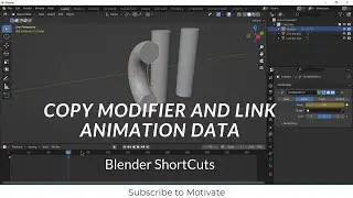 Copy Modifier and Animation Data in Blender
