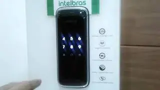Fechadura digital touch Intelbras
