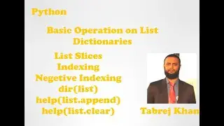 Session 2 List,Slicing, Basic Operation of Data Types