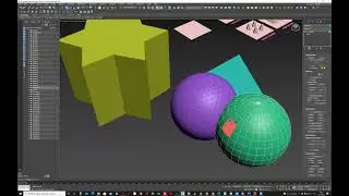 Полигональное моделирование в 3dsmax (25.10.2021)