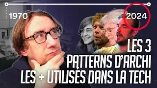 Les 3 patterns d’architecture d’application les plus utilisés aujourd’hui